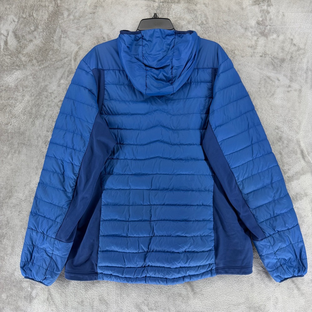 Helly Hansen Jacket Mens 2XL Verglas Hooded Hybrid Insulator Blue EUC - Picture 11 of 11